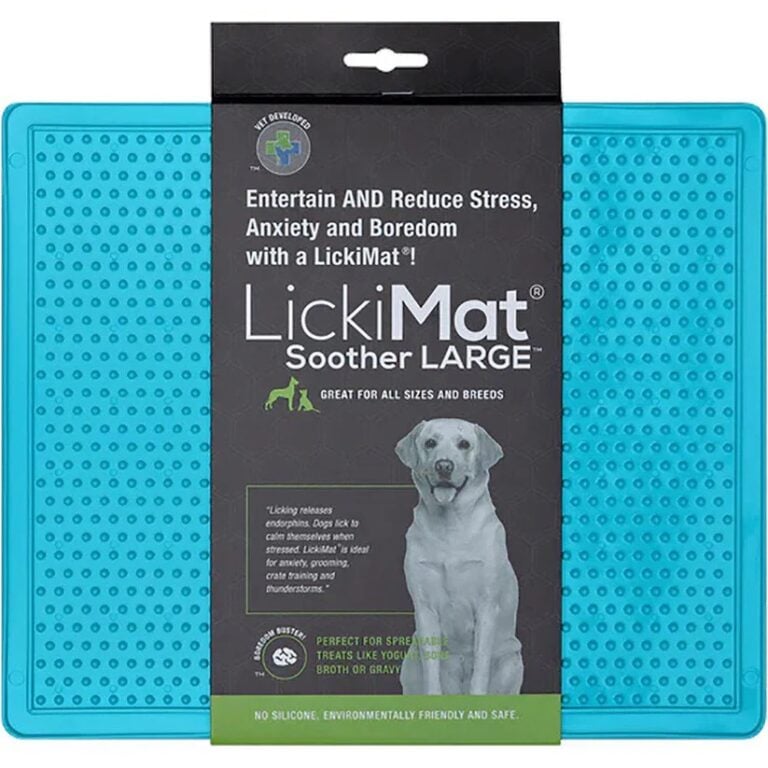 LickiMat Soother vaaleansininen XL 30,5cm x 25,5cm