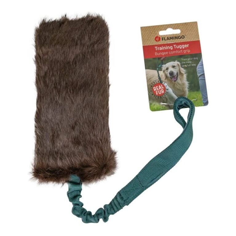 Flamingo Furtra Chaser Bungee kaninkarvainen palkkauslelu 55cm