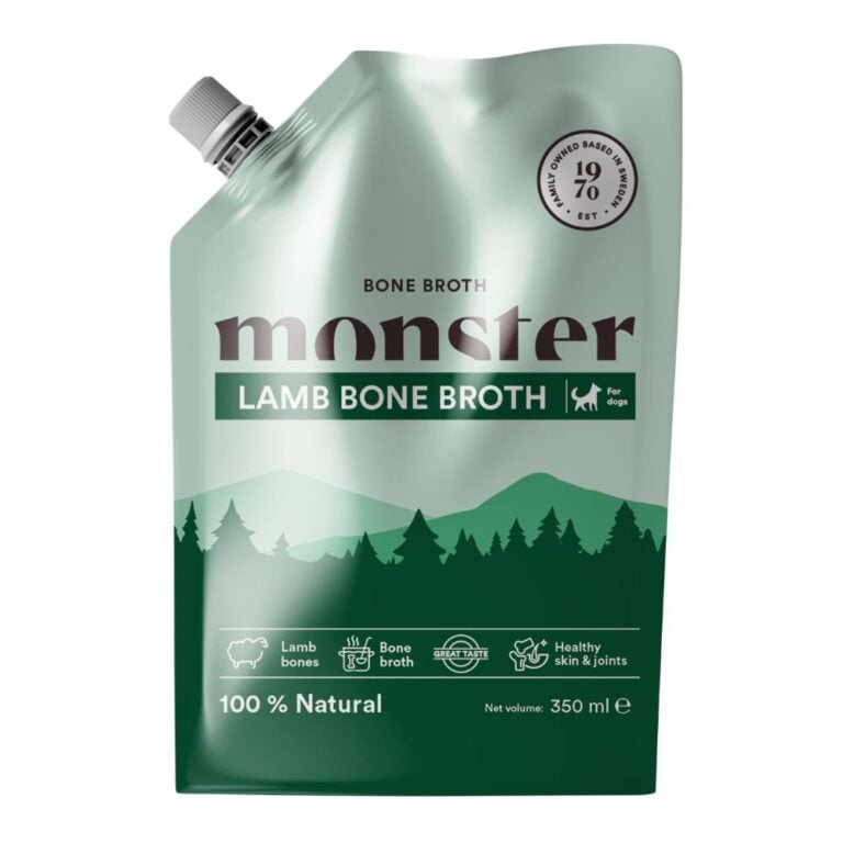 Monster Dog Bone Broth Lamb 350ml