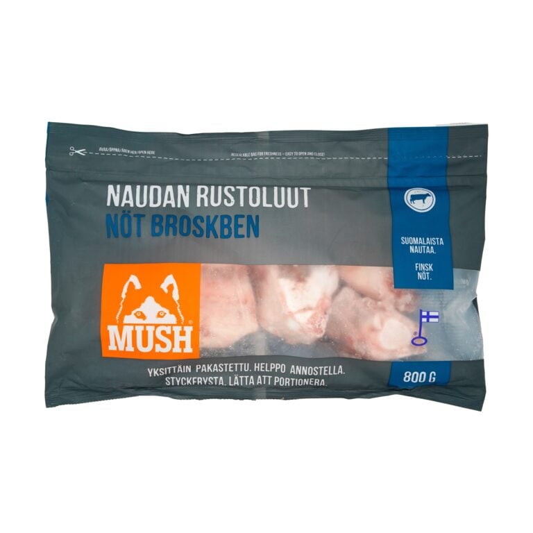 Mush Basic Naudan Rustoluut 800g