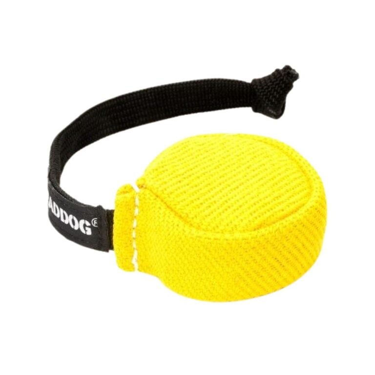 Raddog Puck Ringokiekko 7cm, naru 24cm keltainen B00655