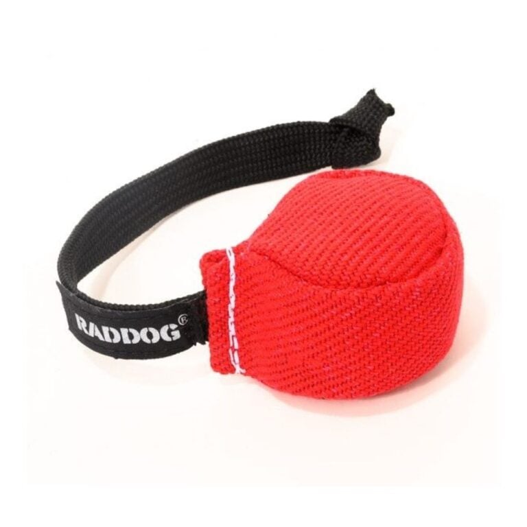 Raddog Puck Ringokiekko 7cm, naru 24cm punainen B00655