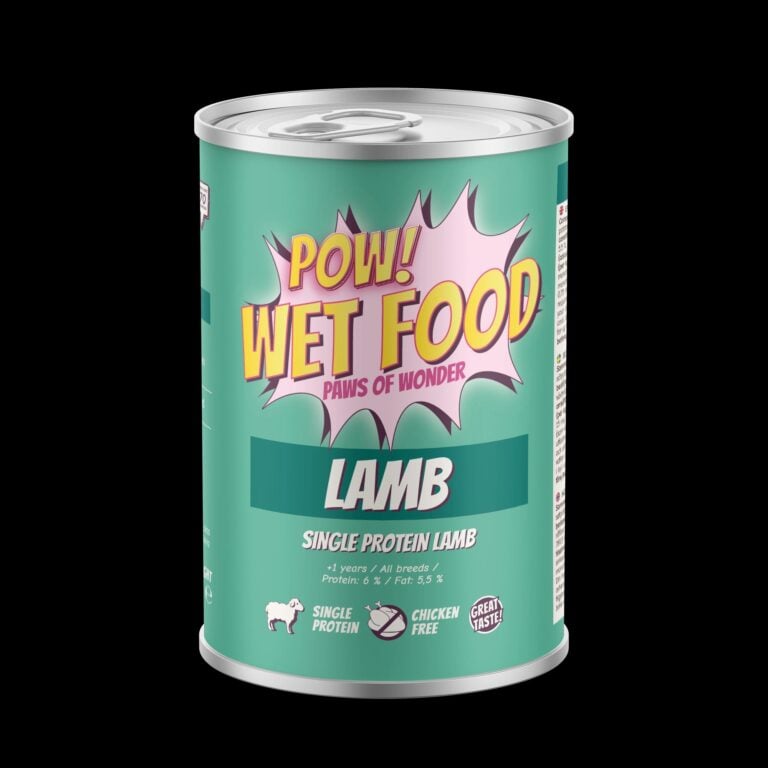 POW! Dog Adult Lamb - märkäruoka 400g