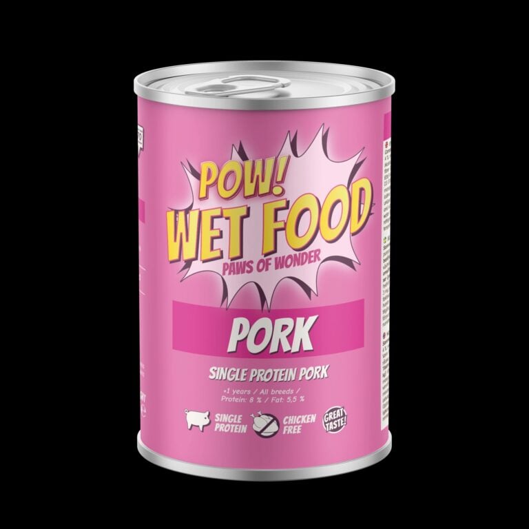 POW! Dog Adult Pork - märkäruoka 400g