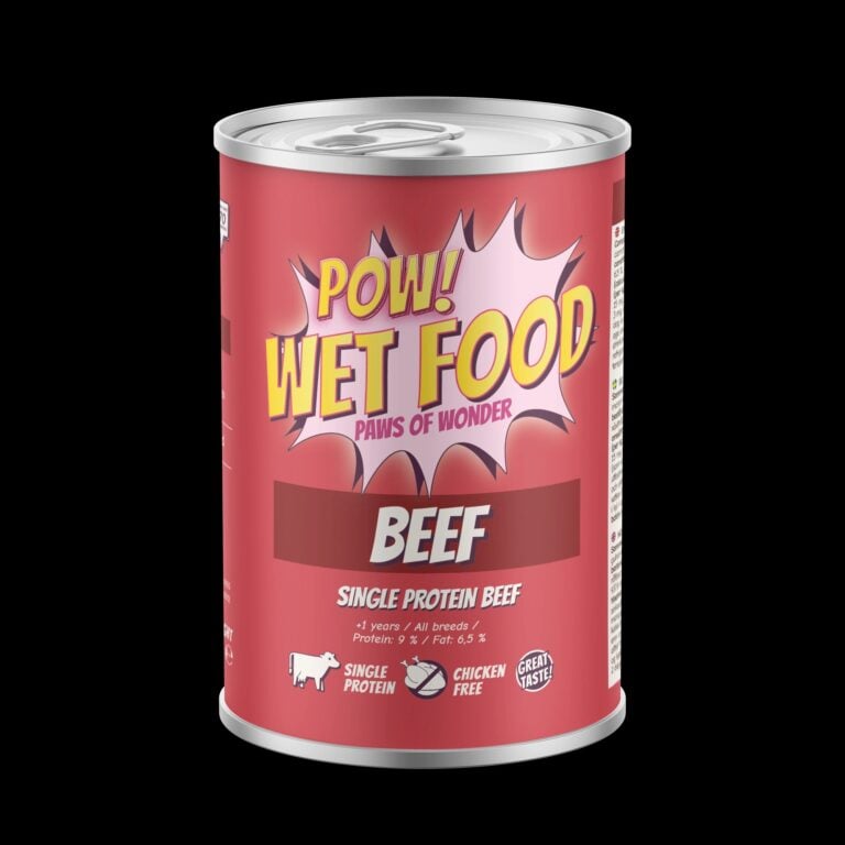 POW! Dog Adult Beef - märkäruoka 400g