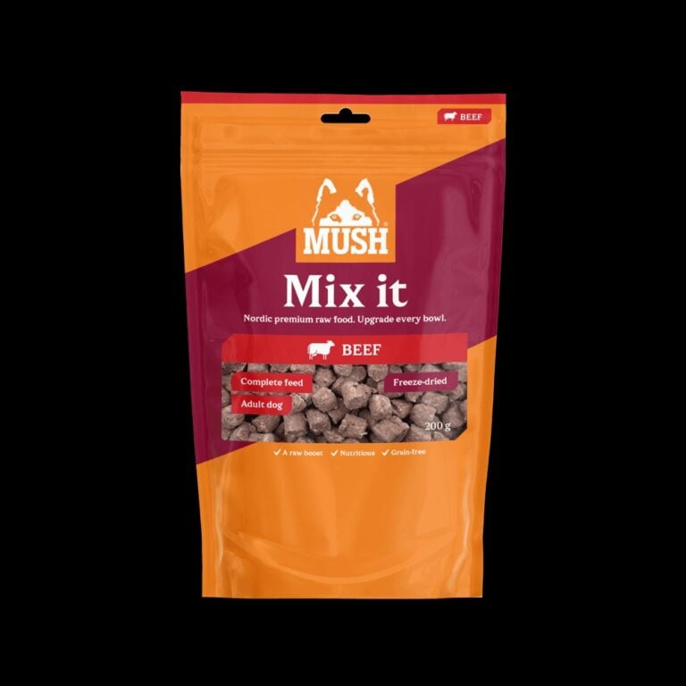 Mush Freeze-dried Mix It Beef 200g