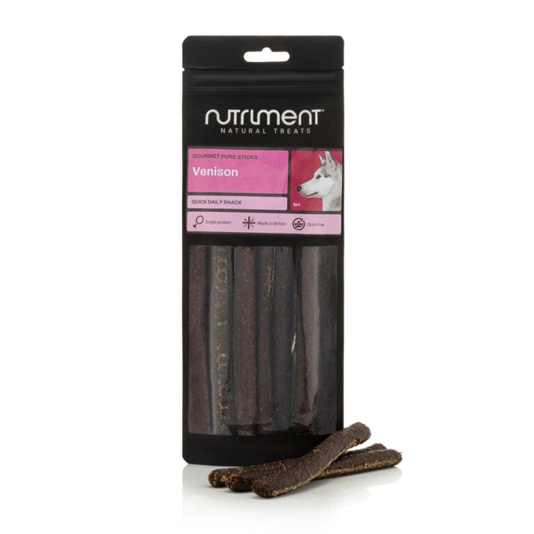 Nutriment Gourmet Pure Sticks Venison 100g